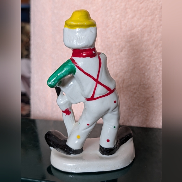 Vtg Ceramic Clown Figurine - Picture 2 of 5